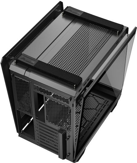 Asus TUF Gaming GT502 Horizon ARGB Midi Tower Κουτί Υπολογιστή με Πλαϊνό Παράθυρο Black Edition