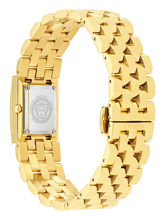 Versace Reveal Ρολόι Μπαταρίας με Μεταλλικό Μπρασελέ