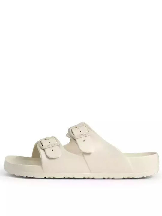 Frauen Flip Flops in Beige Farbe