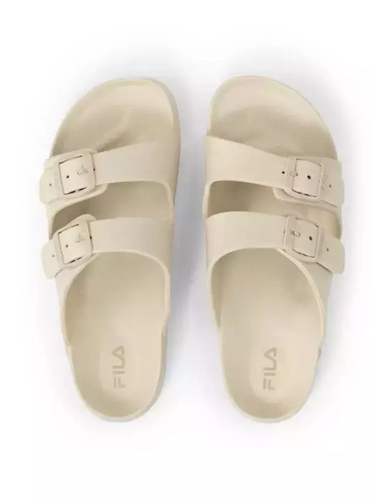 Frauen Flip Flops in Beige Farbe