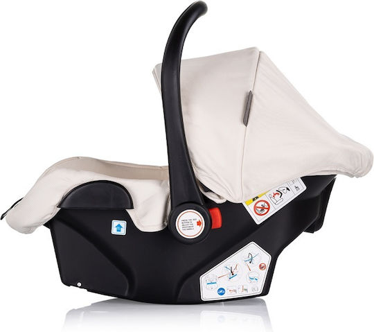 Chipolino Aura Baby Car Seat i-Size Biscotta
