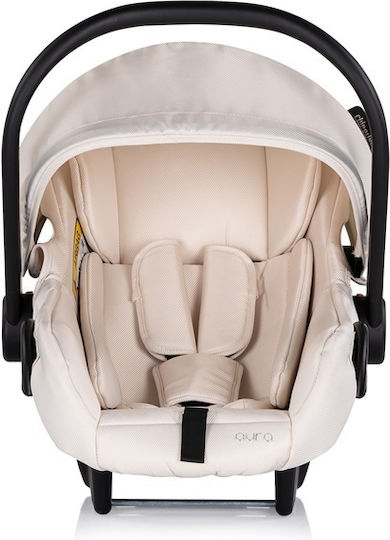 Chipolino Aura Baby Car Seat i-Size Biscotta