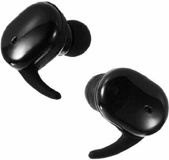 KD02 In ear Bluetooth хендсфри Слушалки с Кутийка за Зареждане Черен
