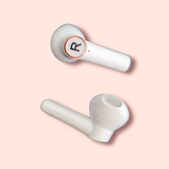 In ear Bluetooth хендсфри Слушалки с Кутийка за Зареждане Бял