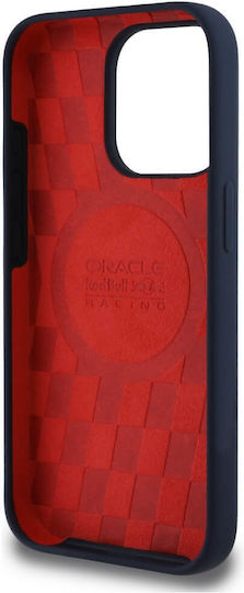 Red Bull Umschlag Rückseite Silikon / Kunststoff Marineblau (iPhone 15 Pro)