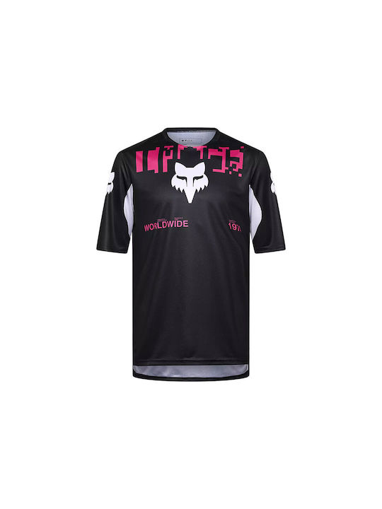 Fox Ranger Ss Short Sleeves Cycling Jersey Black