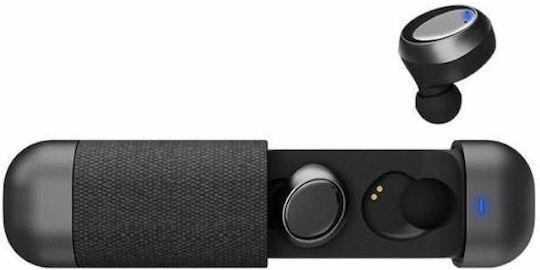 In-ear Bluetooth Handsfree Ακουστικά με Θήκη Φόρτισης Ergonomic Design
