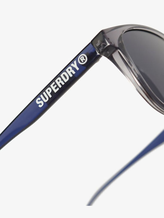 Superdry Unisex Sunglasses with Gray Plastic Frame and Gray Lens Y9710009A-G1F