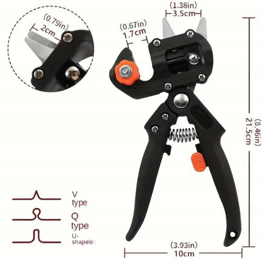 Hand-Baumschere Äste Sträucher Schneiden Veredeln 4 Techniken