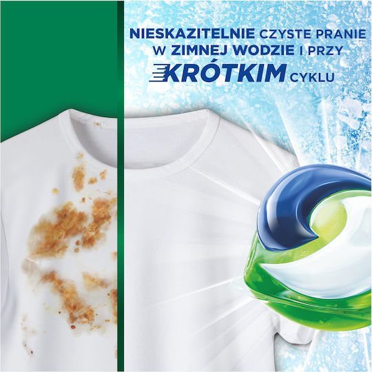 Ariel Mountain Spring Απορρυπαντικό για Λευκά & Μαύρα Ρούχα (44 Κάψουλες)