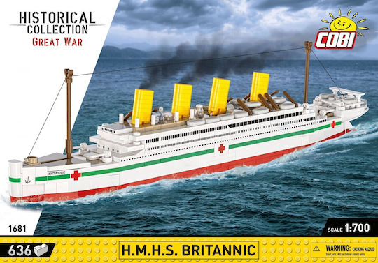 Cobi Τουβλάκια H.m.h.s. Britannic 636τμχ