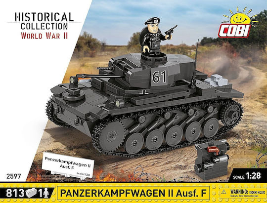 Cobi Blocuri Tank Panzerkampfwagen Ii 813buc