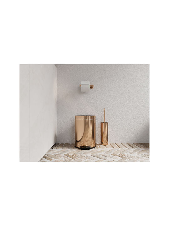 Verdi Single Wall-Mounted Bathroom Rail ​60x60cm Copper
