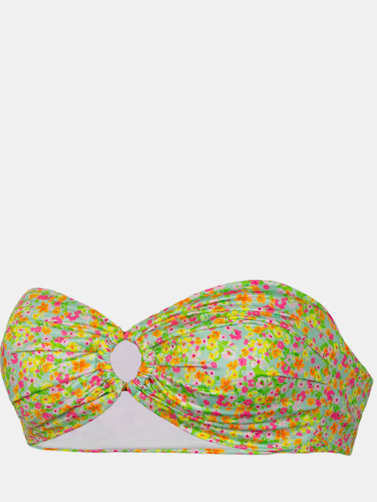 Trägerloses Bikini-Oberteil mit Ring Fresh Fresh