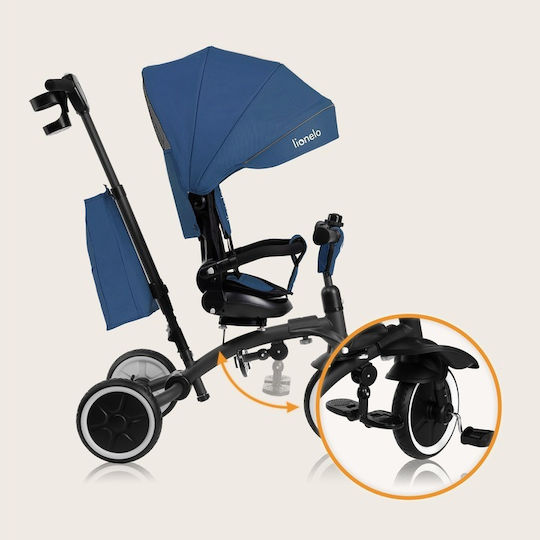 Lionelo Tricycle Convertible with Parental Handle 3 in 1 for 9 Months Beige