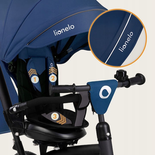 Lionelo Tricycle Convertible with Parental Handle 3 in 1 for 9 Months Pink
