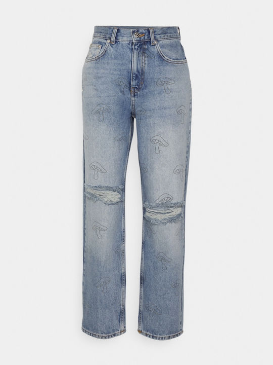 Denim Neon & Nylon Γυναικείο Jean Παντελόνι