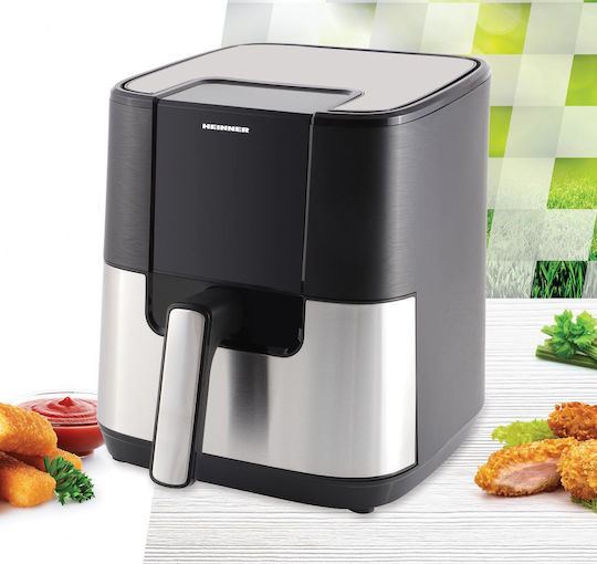 Heinner Еър Фрайър 5.5лт Черен HAF-H6BKS1500
