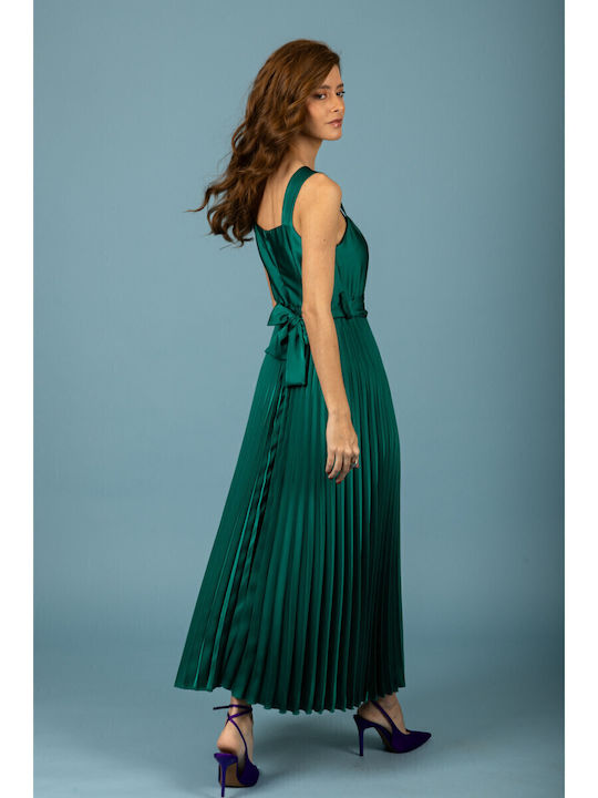 Summer Maxi Dress for Wedding / Christening Emerald
