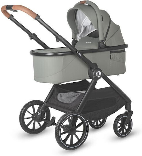 Coccolle Aspen Adjustable 2 in 1 Baby Stroller Suitable for Newborn Moss Green