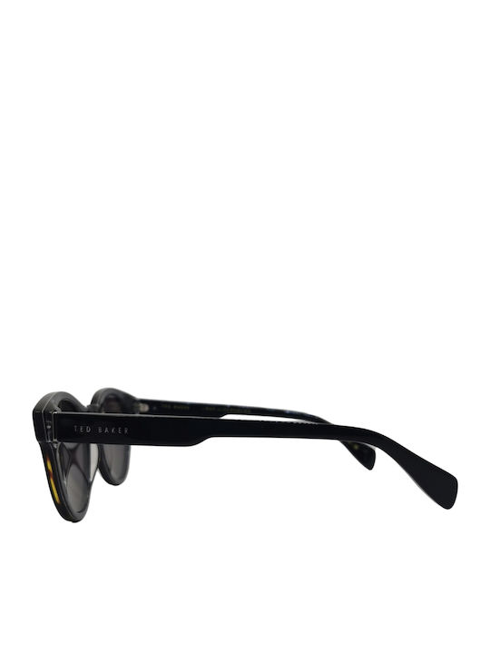 Ted Baker Dax Unisex Sunglasses with Brown Tartaruga Plastic Frame TB1752 001