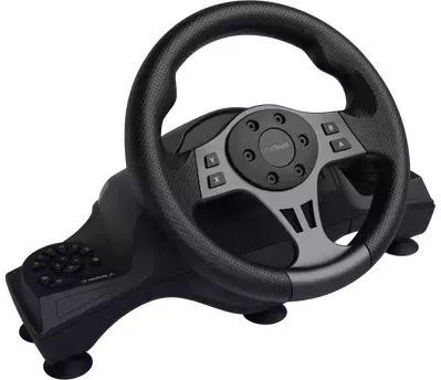 Trust Movi GXT 289 Steering Wheel with Shifter and Pedals for PC / PS4 / Switch / XBOX One / Xbox Series X/S with 270° Rotation