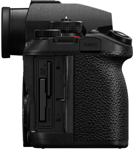 Panasonic Lumix DC-S1R II Mirrorless Camera Body Black