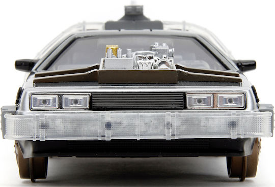 Jada Toys Back To The Future - Time Machine Model 4 Diecast Model (1/24) Όχημα Φιγούρα ύψους 20εκ. σε Κλίμακα 1:24