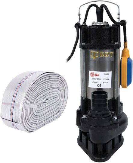 DDT Monofazic Motor Submersibil Pompă 1500W
