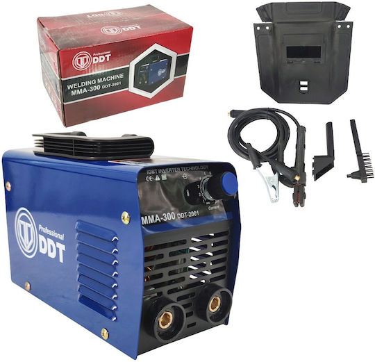 DDT Ηλεκτροκόλληση Inverter MMA με Μέγιστο Ρεύμα Συγκόλλησης 300A και Κύκλο Εργασίας 60%