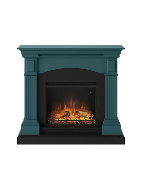 Tagu Magna Powerflame Floor Electric Fireplace 1500W 113.7x28.2cm