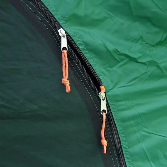 Coleman Chimney Rock 3 Plus Winter Camping Tent Tunnel Green with Double Cloth for 3 People 400x200x155cm