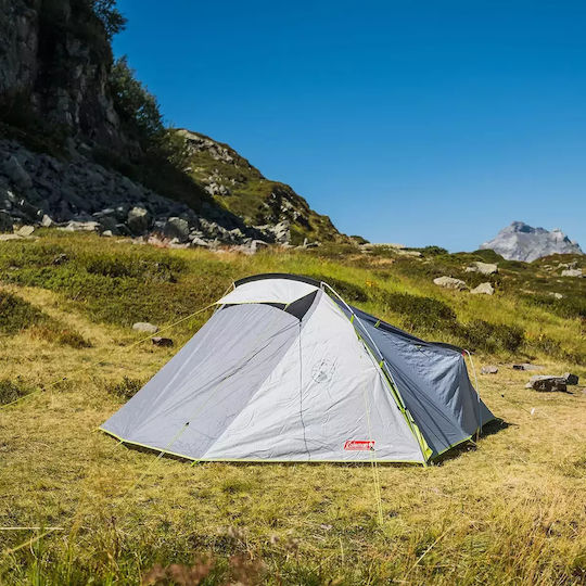 Coleman Cobra 3 Χειμερινή Σκηνή Camping Ορειβασίας Γκρι με Διπλό Πανί για 3 Άτομα Αδιάβροχη 5000mm 313x310x105εκ.