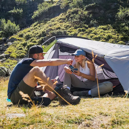 Coleman Cobra 3 Χειμερινή Σκηνή Camping Ορειβασίας Γκρι με Διπλό Πανί για 3 Άτομα Αδιάβροχη 5000mm 313x310x105εκ.