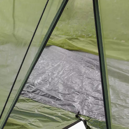 Rockland Rock Castle 1 Camping Tent Mountaineering Khaki with Double Cloth 4 Seasons for 2 People Waterproof 3000mm 300x200x190cm