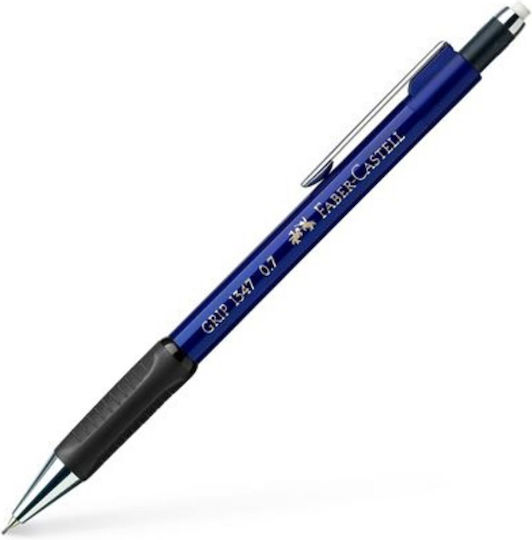 Faber-Castell Grip Mechanical Pencil for Drawing Metallic 1pcs Navy Blue 1347