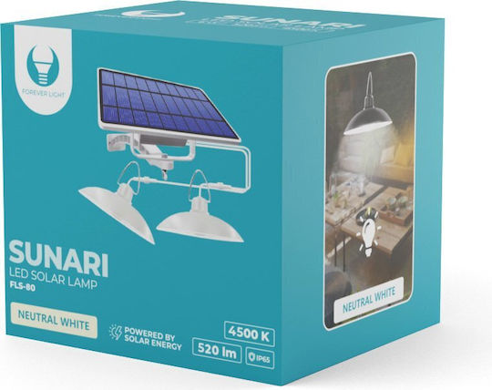 Forever Light Sunari Fls-80 Solar Lighting System 2 Lamps