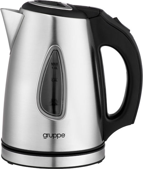 Gruppe HHB-1018 Kettle 1lt 1630W Silver