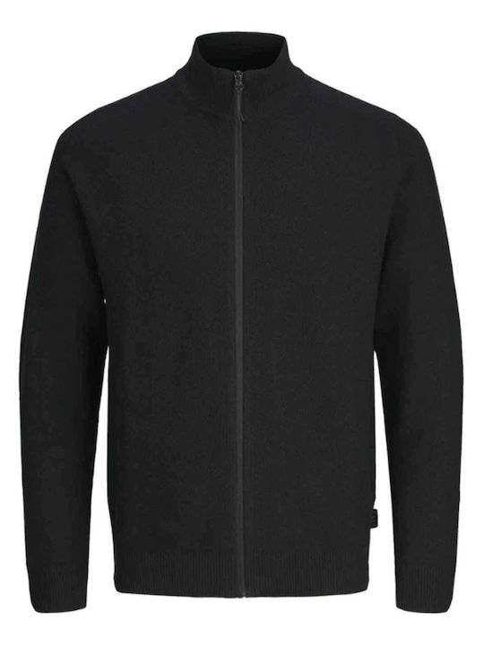 Men's Knitted Cardigan Black