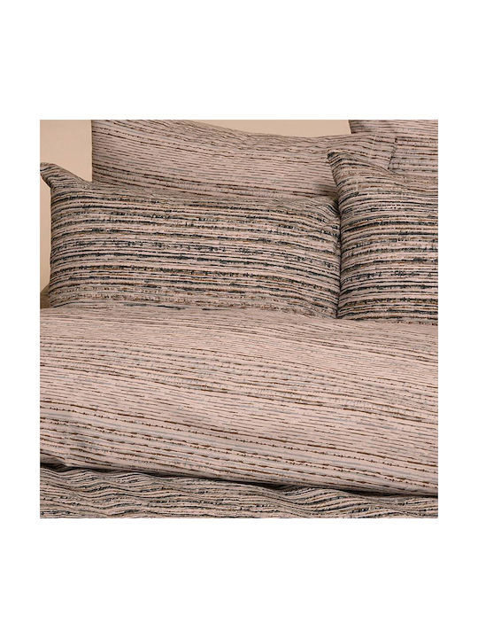 Melinen Cassio Kissenbezug-Set mit Umschlagumschlag Grey 50x70cm.