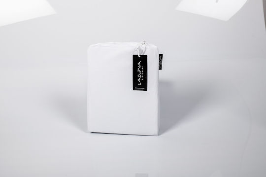 La Luna Bamboo Jersey Сет Калъфки за Възглавници Водоустойчиви Бял 50x70см.