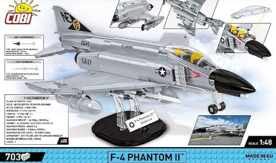 Cobi Блокчета Armed Force F-4 Phantom Ii 703бр
