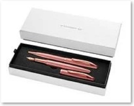 Pelikan Jazz Noble Elegance K/P36 Σετ Στυλό με Πένα Ροζ σε Θήκη
