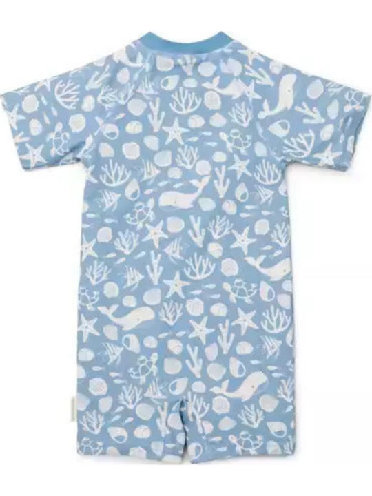 Little Dutch Sea Life Kinder Badeanzug Einteilig Ocean Blue