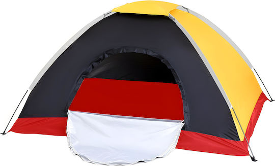 ArteLibre Ko Lipe Καλοκαιρινή Σκηνή Camping Igloo Κίτρινη για 4 Άτομα 250x220x150εκ.