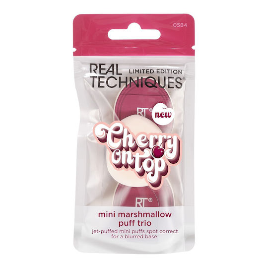 Real Techniques Set with Makeup Sponges for Concealer Trio 3pcs