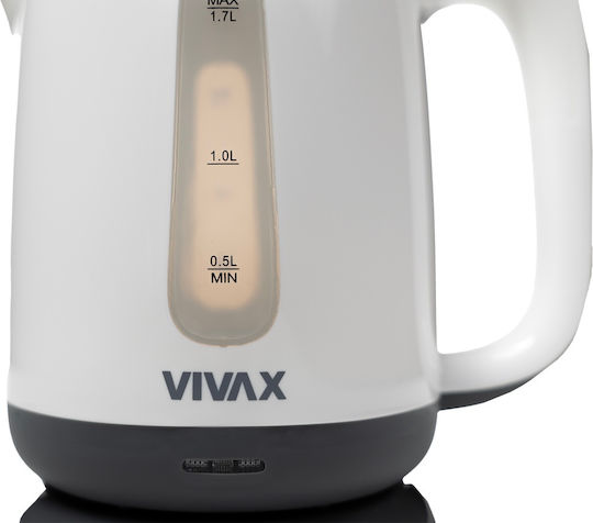 Vivax Βραστήρας 1.7lt 2200W Λευκός