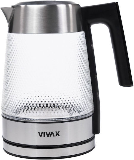 Vivax Fierbător 1.8lt 2200W Argintiu