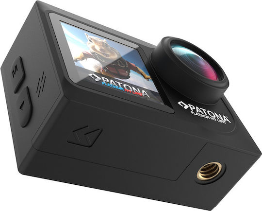 Patona Life SL4 5K Action Camera 5K Underwater with Screen 2" Black