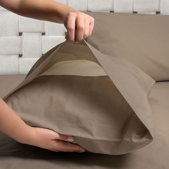 Bed&Bath Cannon Fresh Set of Brown Pillowcases 52x78cm